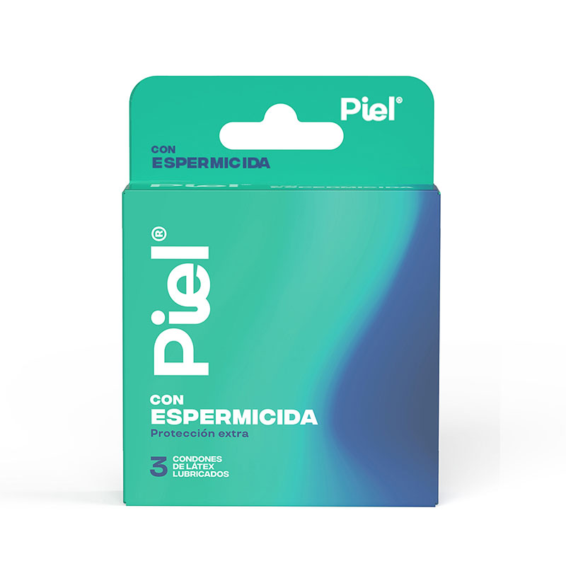 CONDONES PIEL ESPERMICIDA 3 UDS Drogas Exito