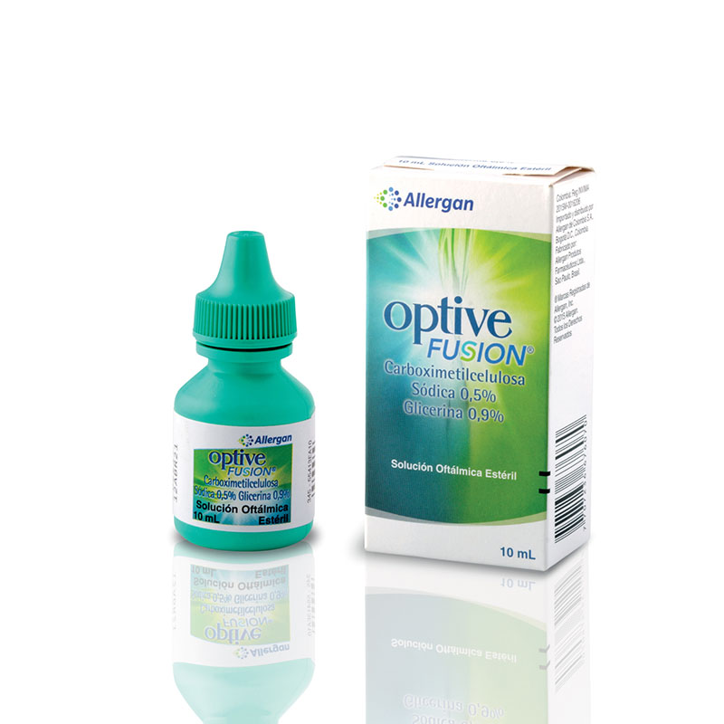 OPTIVE FUSION SOL Oftalmica 10mL Drogas Exito