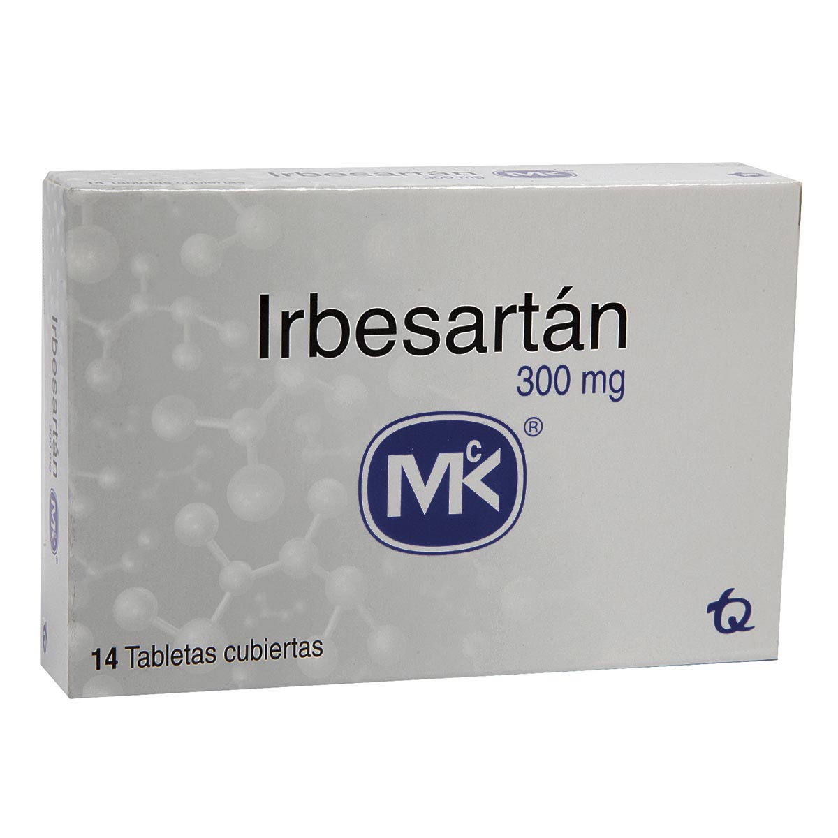 IRBESARTAN 300mg MK 14 Tabletas Drogas Exito