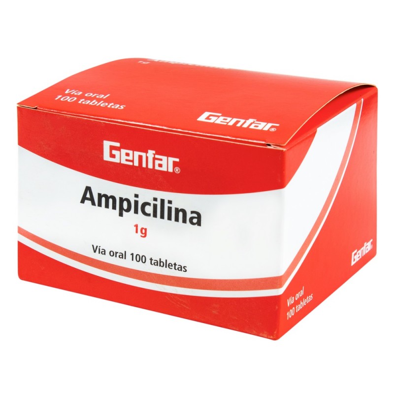 Ampicilina Gr Gf Tabletas Drogas Exito