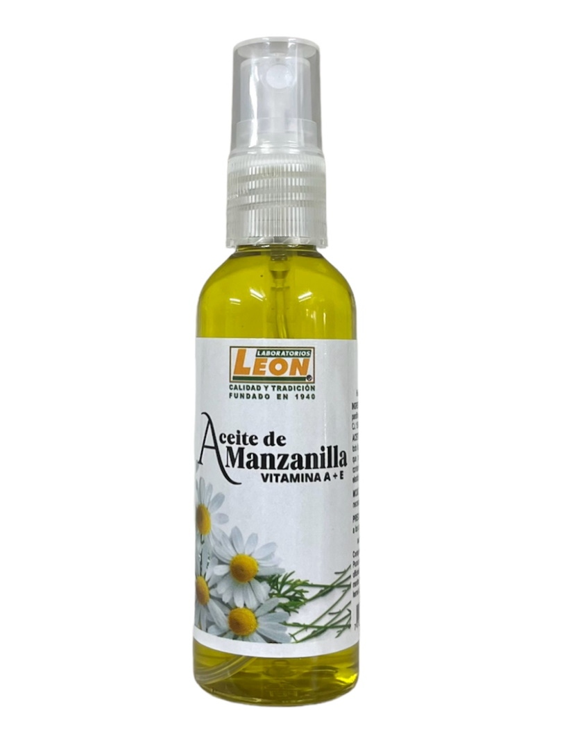 Aceite de MANZANILLA Spray 60mL LEÓN Drogas Exito