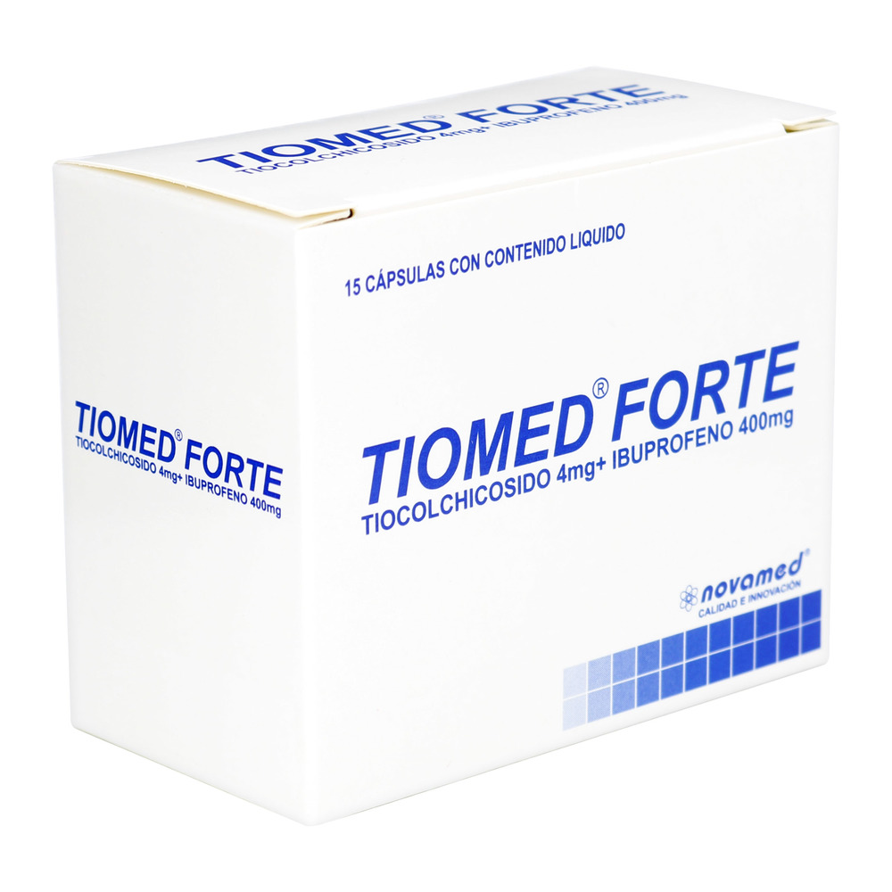 TIOMED FORTE 15 Capsulas Drogas Exito