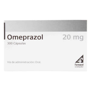OMEPRAZOL 20 MG FARMACOL 300 CAPSULAS