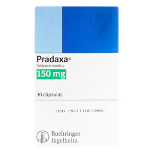 PRADAXA 150mg 30 Capsulas. PAE)