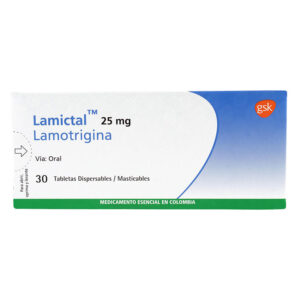 LAMICTAL DISPERS.25mg 30 Tabletas