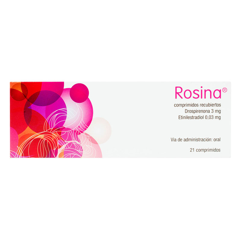 ROSINA 3MG 21 TABLETAS(M)