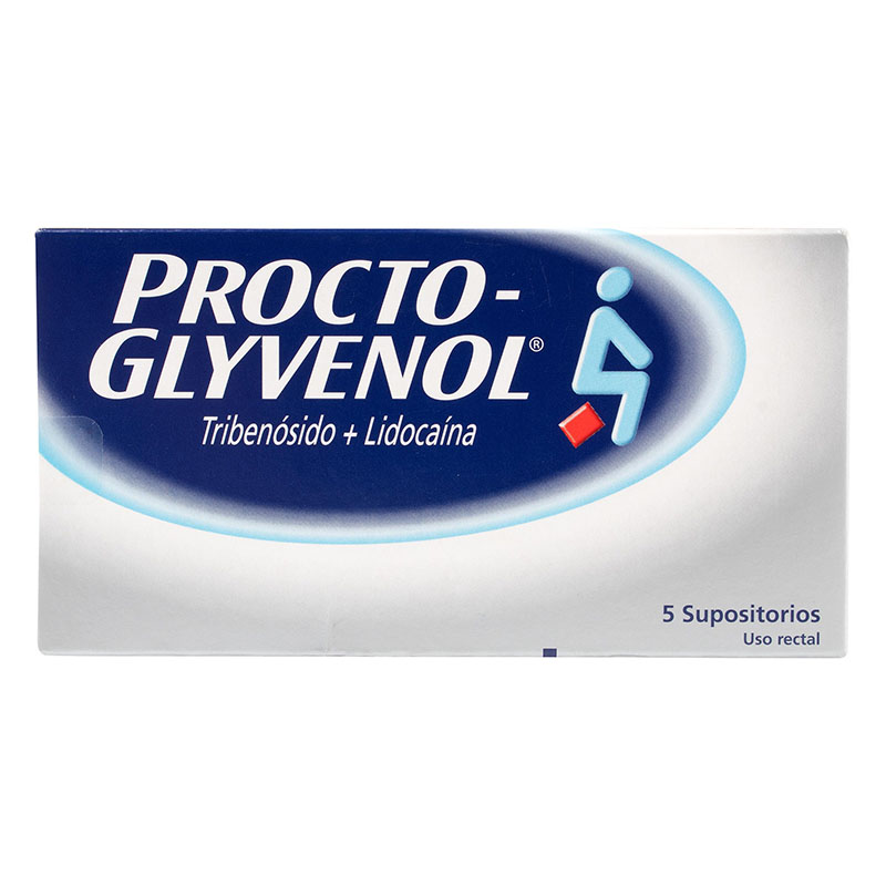 Procto Glyvenol Supositorios 5 Und