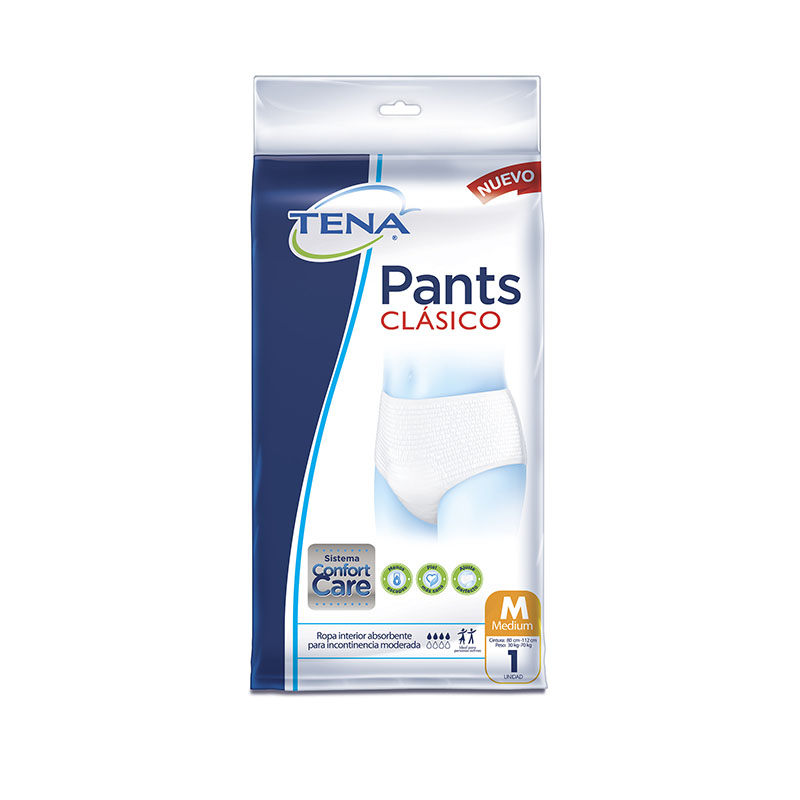 TENA PANTS CLASICO M 1 UNIDAD