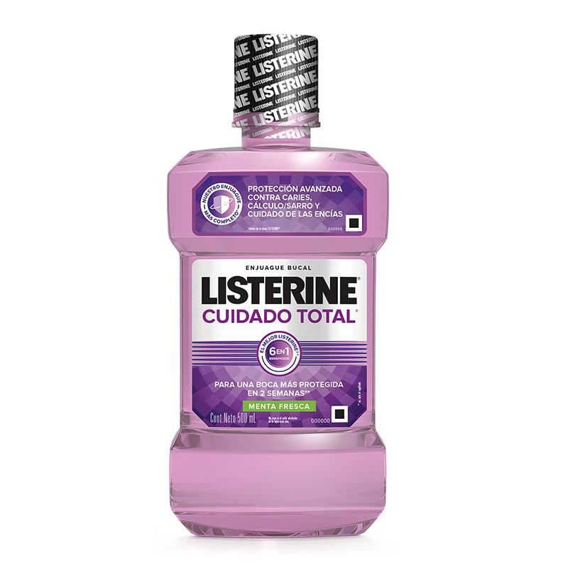 Listerine Cuidado Total 500Ml