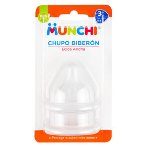 Chupo MUNCHI BOCA ANCHA 2Uds