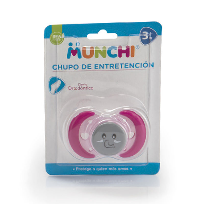 Chupo MUNCHI ENTR.SILIC. C/TAPA