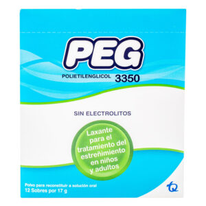 PEG-POLIETILENGLICOL 12 SBS 17 GR (PAE)