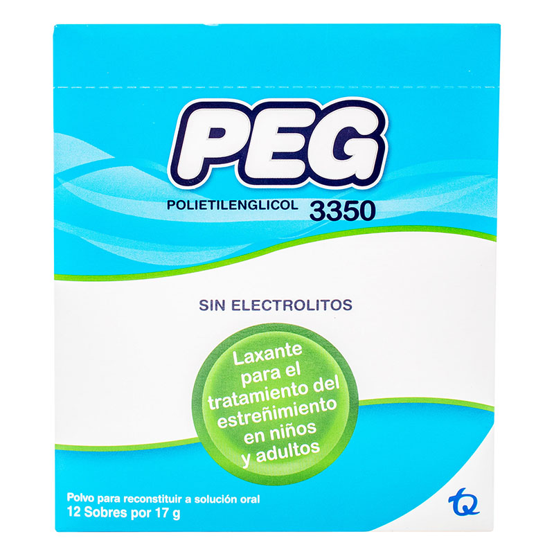Peg-Polietilenglicol 12 Sobres 17Gr
