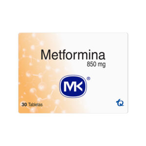 METFORMINA 850mg MK 30 Tabletas