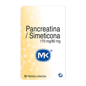 PANCREATINA SIMETICONA MK 30 TAB