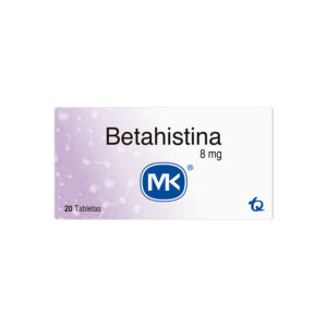 BETAHISTINA 8 mg MK 20 Tabletas