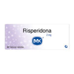 RISPERIDONA 2 mg MK 20 Tabletas