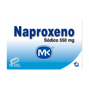 Naproxeno 550Mg Mk 10 Tabletas