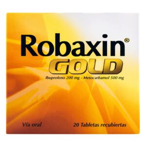Robaxin Gold 500Mg 20 Tabletas