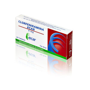 Clorfeniramina 4 Mg Ec 20 Tabletas