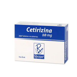 Cetirizina 10Mg Rc 250 Tabletas