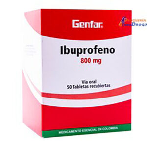 IBUPROFENO 800 MG GF 50 TAB