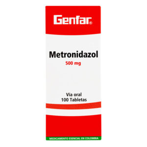 METRONIDAZOL 500 MG GF 100 TAB