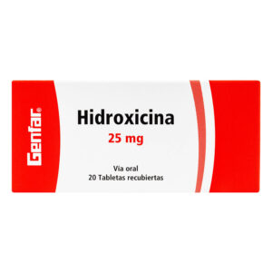 Hidroxicina 25Mg Gf 20 Tabletas