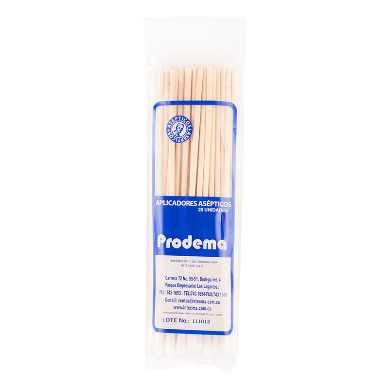 APLICADOR DE MADERA PRODEMA 20 UDS