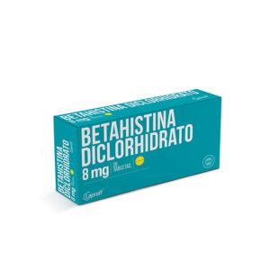 BETAHISTINA 8 MG LP 20 TAB