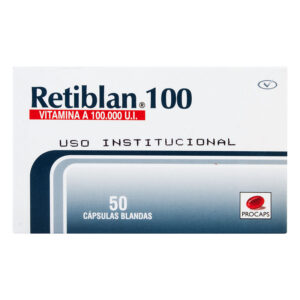 Retiblan 100Mg 50 Capsulas