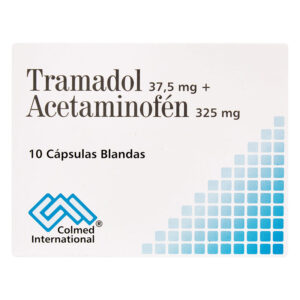 TRAMADOL 37.5 MG+ACETAM.325mg 10CAPS PC