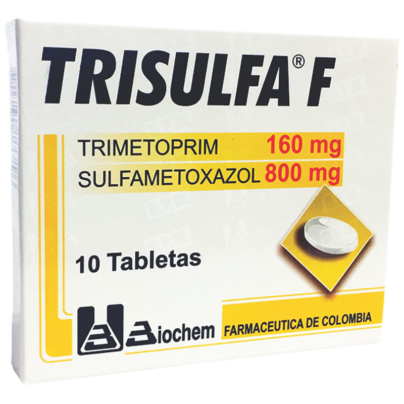 TRISULFA F 10 Tabletas