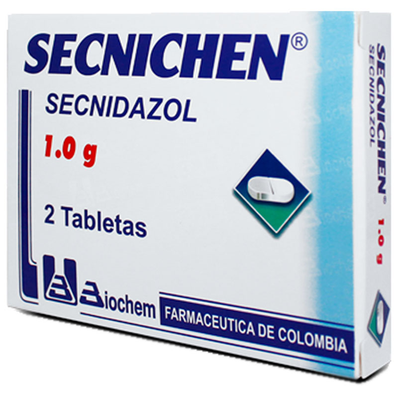 SECNICHEM 1.0gr 2 Tabletas