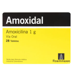 AMOXIDAL 1 GR 28 TABLETAS(PAE)