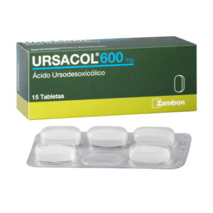 URSACOL 600mg 15 Tabletas