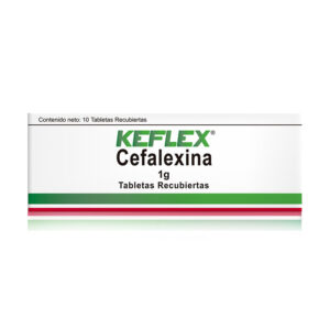 KEFLEX 1gr 10 Tabletas