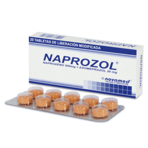 Naprozol 500Mg 20 Tabletas
