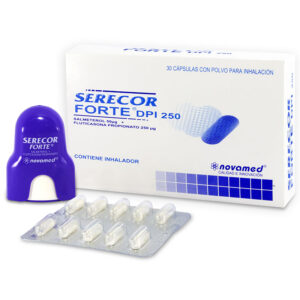 Serecor Forte Dpi 250/50Mg Inhal.30 Capsulass