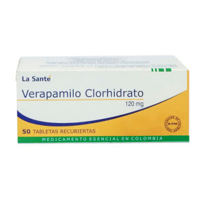Verapamilo 120Mg Ls 50 Tabletas