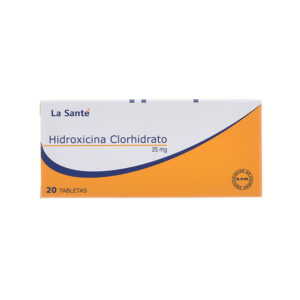 Hidroxicina 25Mg Ls 20 Tabletas