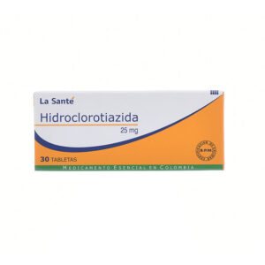 Hidroclorotiazida 25Mg Ls 30 Tabletas