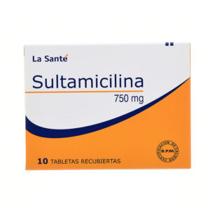 SULTAMICILINA 375mg LS10 Tabletas