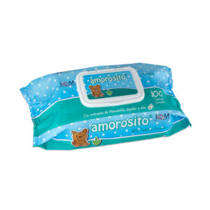 Toallas HUMEDAS AMOROSITO 100Uds