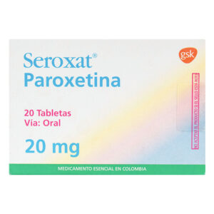 Seroxat 20Mg 20 Tabletas