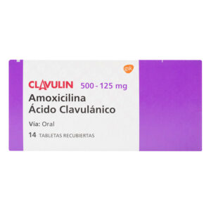 Clavulin 500Mg 14 Tabletas
