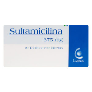 SULTAMICILINA 375 MG LB 10 TBS
