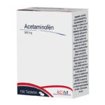 ACETAMINOFEN 500mg 100 Tabletas IC