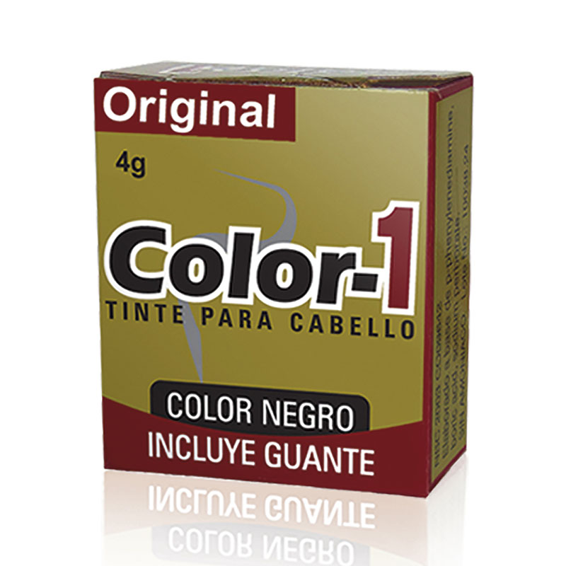 Color 1 Negro Pastillas