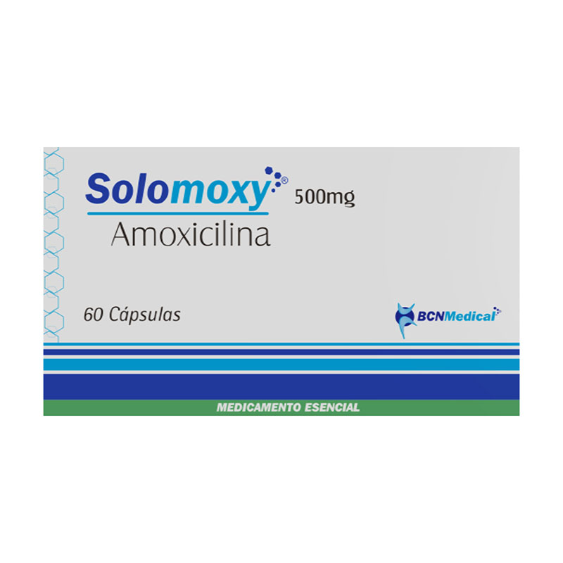 SOLOMOXY 500 MG 60 CAPSULAS